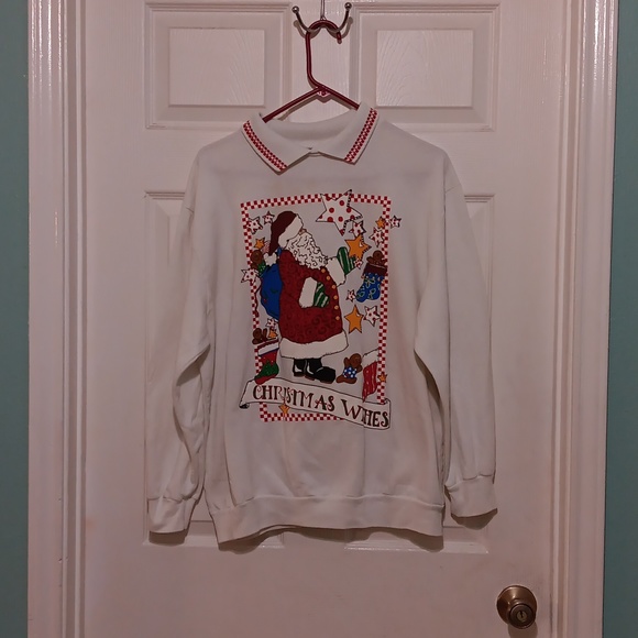VINTAGE CHRISTMAS SWEASHIRT - Picture 3 of 15